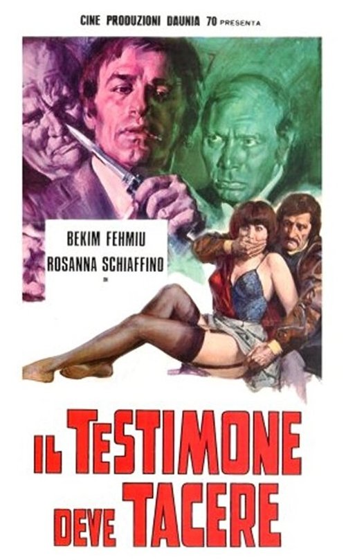 Смотреть фильм Свидетель должен замолчать / Il testimone deve tacere (1974) онлайн в хорошем качестве SATRip