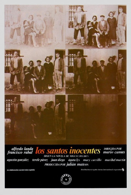 Смотреть фильм Святые невинные / Los santos inocentes (1984) онлайн в хорошем качестве SATRip