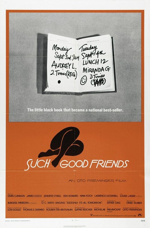 Смотреть фильм Такие хорошие друзья / Such Good Friends (1971) онлайн в хорошем качестве SATRip