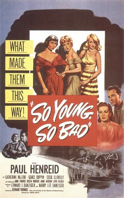 Смотреть фильм Такие молодые, такие плохие / So Young So Bad (1950) онлайн в хорошем качестве SATRip