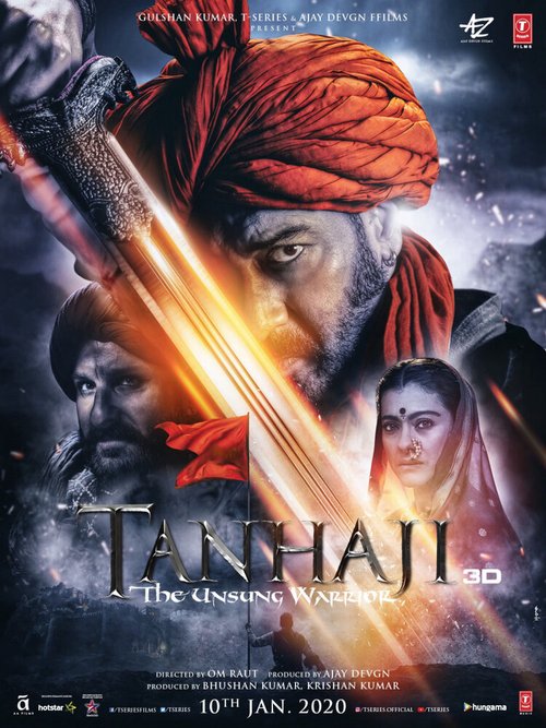 Смотреть фильм Танаджи: Невоспетый воин / Tanhaji: The Unsung Warrior (2020) онлайн в хорошем качестве HDRip