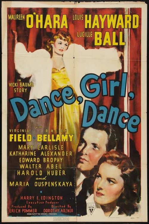 Смотреть фильм Танцуй, девочка, танцуй / Dance, Girl, Dance (1940) онлайн в хорошем качестве SATRip