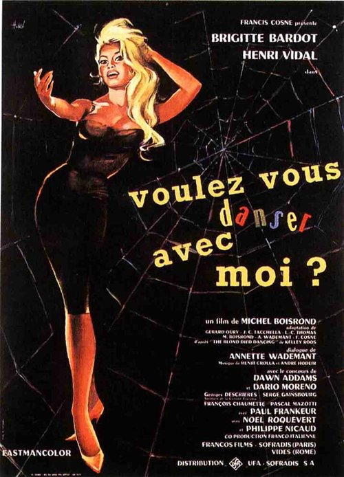 Смотреть фильм Танцуй со мной / Voulez-vous danser avec moi? (1959) онлайн в хорошем качестве SATRip