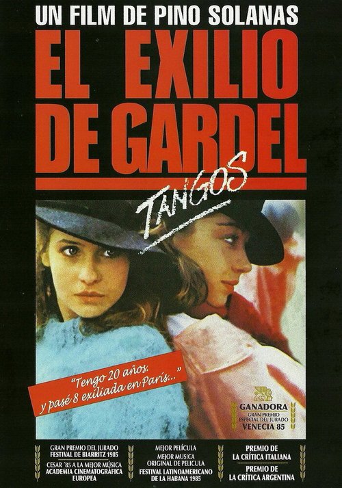 Смотреть фильм Танго, Гардель в изгнании / El exilio de Gardel: Tangos (1985) онлайн в хорошем качестве SATRip