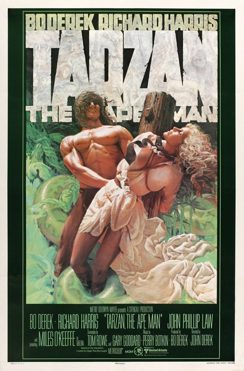 Смотреть фильм Тарзан, человек-обезьяна / Tarzan the Ape Man (1981) онлайн в хорошем качестве SATRip