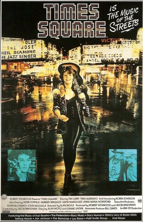 Смотреть фильм Таймс-Сквер / Times Square (1980) онлайн в хорошем качестве SATRip