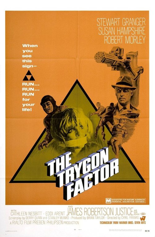 Смотреть фильм Тайна белой монахини / The Trygon Factor (1966) онлайн в хорошем качестве SATRip