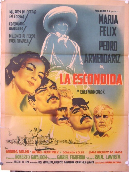 Смотреть фильм Тайная любовница / La escondida (1956) онлайн в хорошем качестве SATRip