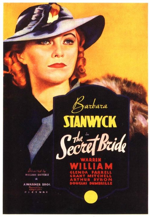 Смотреть фильм Тайная невеста / The Secret Bride (1934) онлайн в хорошем качестве SATRip