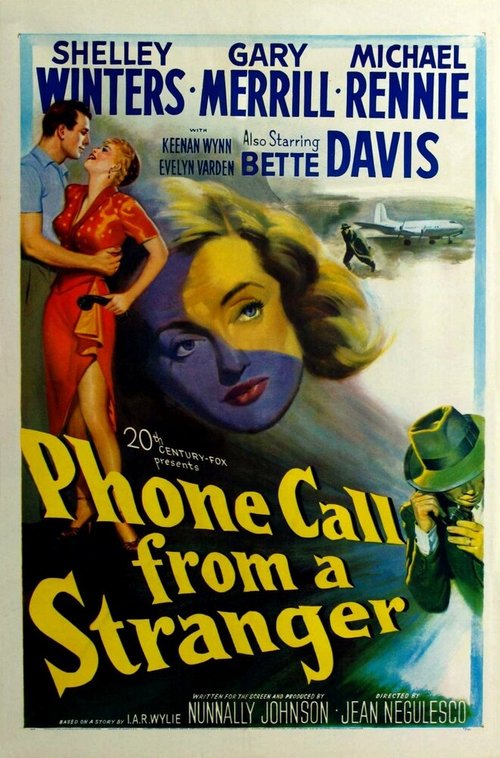 Смотреть фильм Телефонный звонок от незнакомца / Phone Call from a Stranger (1952) онлайн в хорошем качестве SATRip
