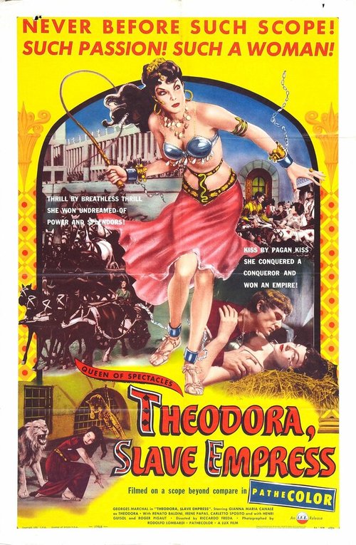 Смотреть фильм Теодора / Teodora, imperatrice di Bisanzio (1954) онлайн в хорошем качестве SATRip