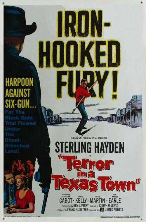 Смотреть фильм Террор в техасском городке / Terror in a Texas Town (1958) онлайн в хорошем качестве SATRip
