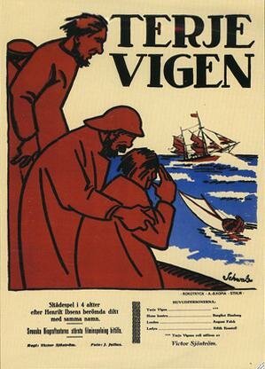 Смотреть фильм Терье Виген / Terje Vigen (1917) онлайн в хорошем качестве SATRip