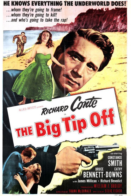 Смотреть фильм The Big Tip Off (1955) онлайн в хорошем качестве SATRip