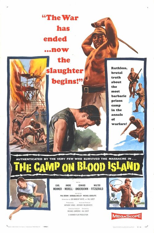 Смотреть фильм The Camp on Blood Island (1958) онлайн в хорошем качестве SATRip