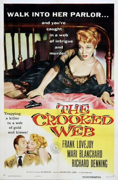 Смотреть фильм The Crooked Web (1955) онлайн в хорошем качестве SATRip