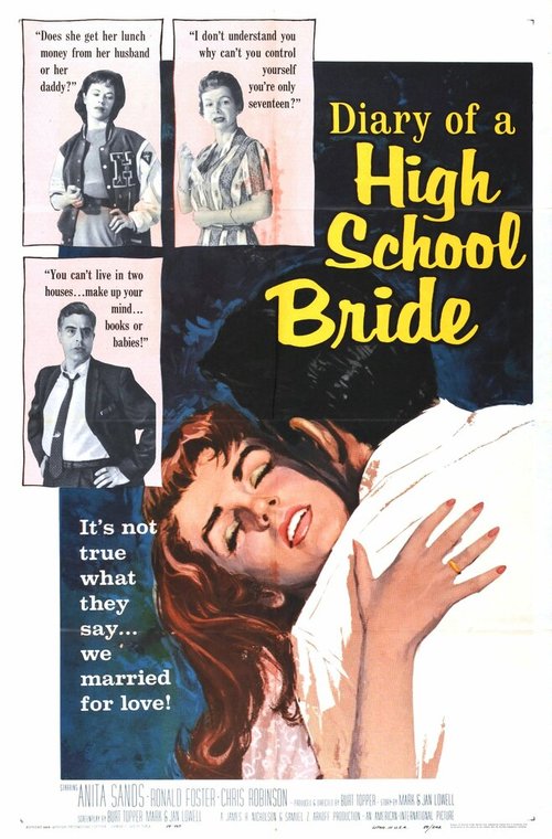 Смотреть фильм The Diary of a High School Bride (1959) онлайн в хорошем качестве SATRip