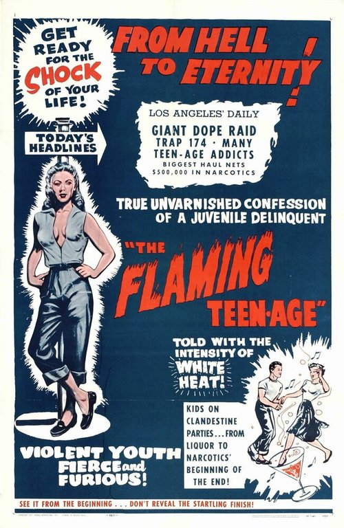Смотреть фильм The Flaming Teenage (1956) онлайн в хорошем качестве SATRip