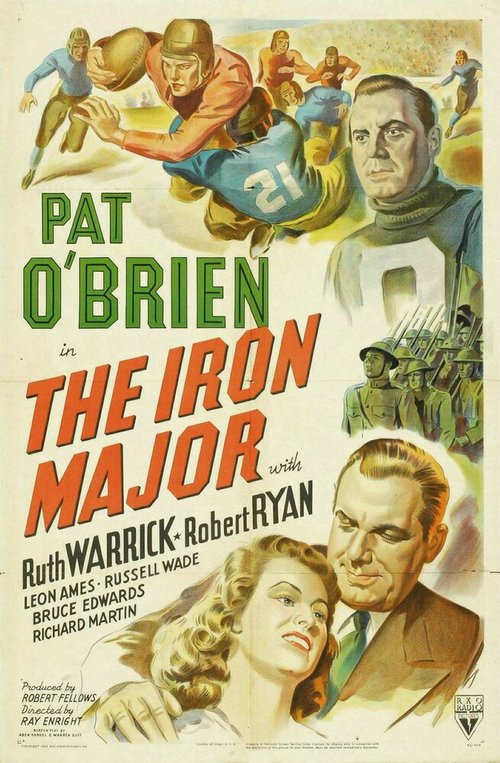 Смотреть фильм The Iron Major (1943) онлайн в хорошем качестве SATRip