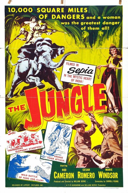 Смотреть фильм The Jungle (1952) онлайн в хорошем качестве SATRip
