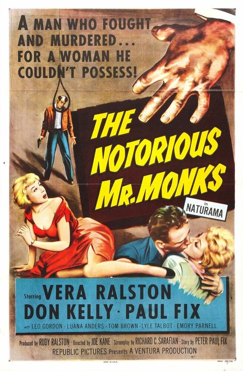 Смотреть фильм The Notorious Mr. Monks (1958) онлайн в хорошем качестве SATRip
