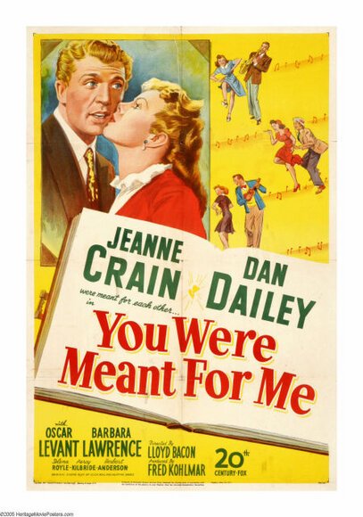 Смотреть фильм Ты предназначался для меня / You Were Meant for Me (1948) онлайн в хорошем качестве SATRip