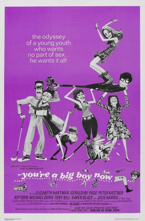 Смотреть фильм Ты теперь большой мальчик / You're a Big Boy Now (1966) онлайн в хорошем качестве SATRip