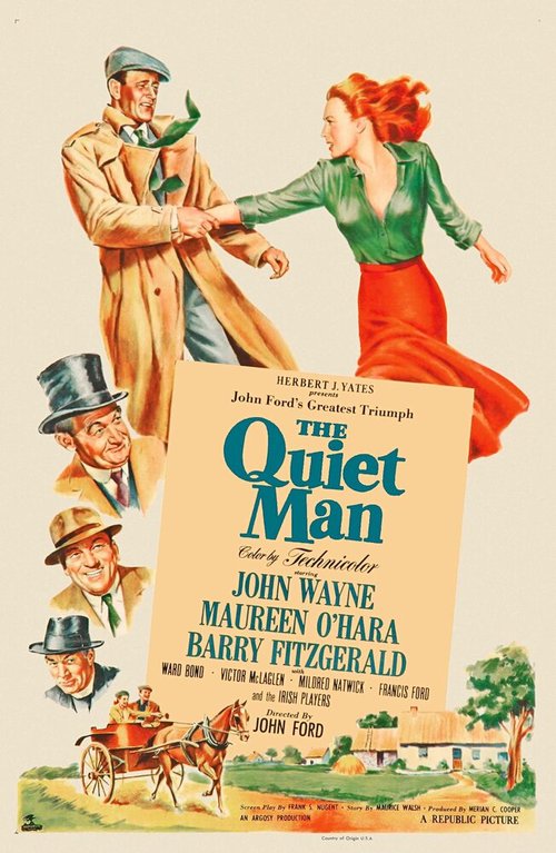 Смотреть фильм Тихий человек / The Quiet Man (1952) онлайн в хорошем качестве SATRip