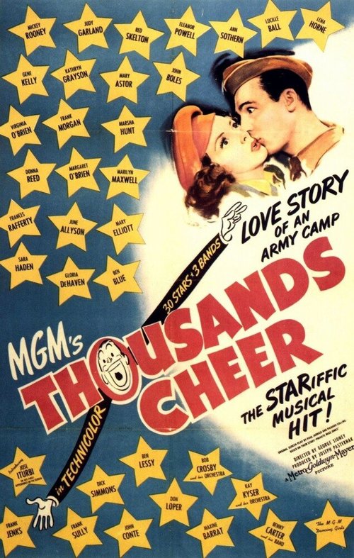Смотреть фильм Тысячи приветствий / Thousands Cheer (1943) онлайн в хорошем качестве SATRip