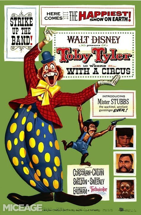 Смотреть фильм Тоби Тайлер / Toby Tyler, or Ten Weeks with a Circus (1960) онлайн в хорошем качестве SATRip