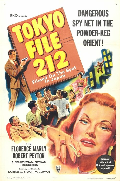 Смотреть фильм Токийский файл 212 / Tokyo File 212 (1951) онлайн в хорошем качестве SATRip