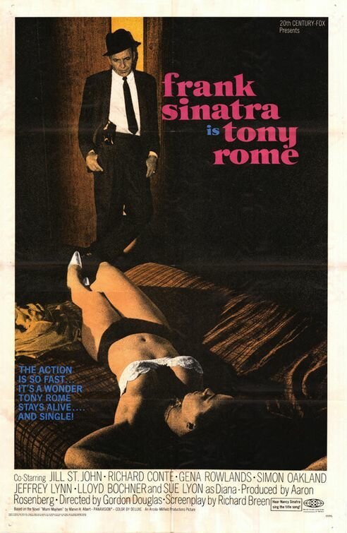 Смотреть фильм Тони Роум / Tony Rome (1967) онлайн в хорошем качестве SATRip