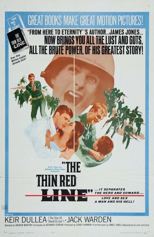 Смотреть фильм Тонкая красная линия / The Thin Red Line (1964) онлайн в хорошем качестве SATRip