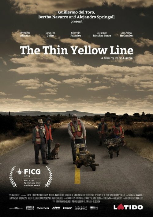 Смотреть фильм Тонкая желтая линия / La delgada línea amarilla (2015) онлайн в хорошем качестве HDRip