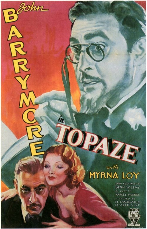 Смотреть фильм Топаз / Topaze (1933) онлайн в хорошем качестве SATRip