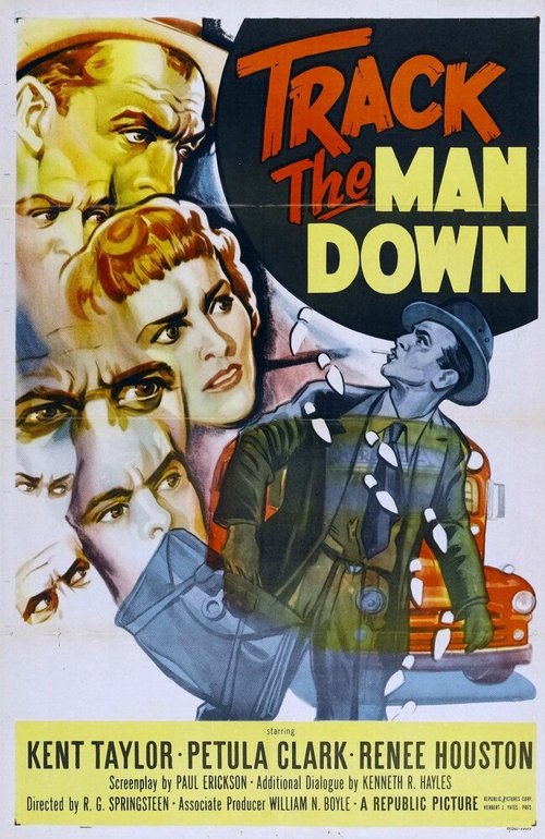 Смотреть фильм Track the Man Down (1955) онлайн в хорошем качестве SATRip