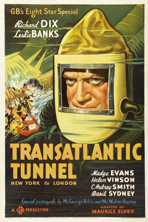 Смотреть фильм Трансатлантический туннель / The Tunnel (1935) онлайн в хорошем качестве SATRip
