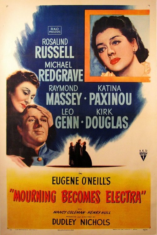 Смотреть фильм Траур к лицу Электре / Mourning Becomes Electra (1947) онлайн в хорошем качестве SATRip