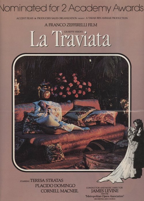 Смотреть фильм Травиата / La traviata (1982) онлайн в хорошем качестве SATRip