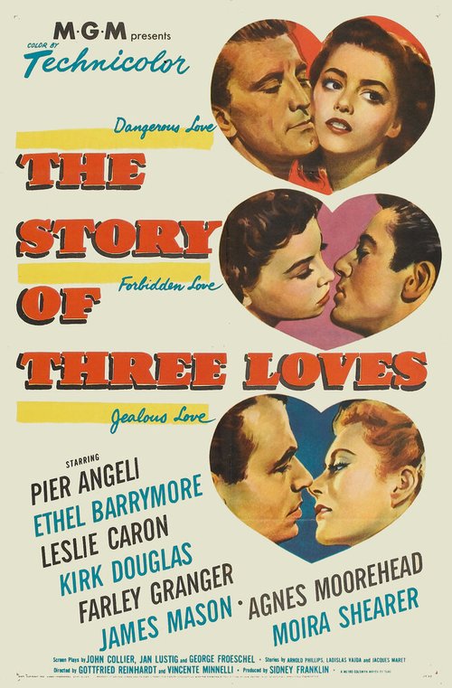 Смотреть фильм Три истории любви / The Story of Three Loves (1953) онлайн в хорошем качестве SATRip