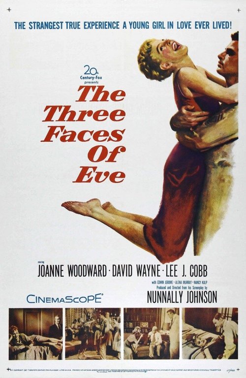 Смотреть фильм Три лица Евы / The Three Faces of Eve (1957) онлайн в хорошем качестве SATRip