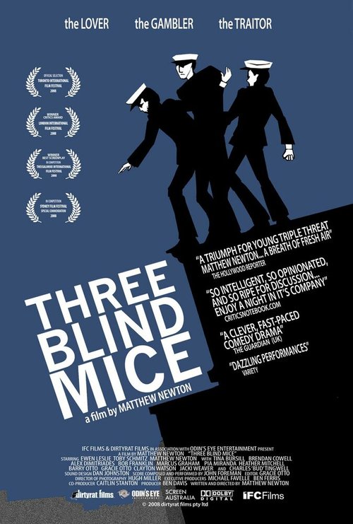 Смотреть фильм Три слепые мыши / Three Blind Mice (2008) онлайн в хорошем качестве HDRip