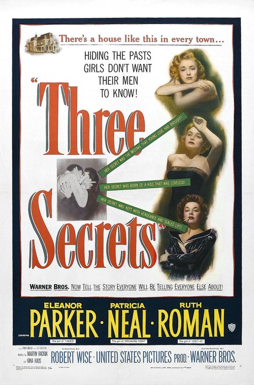 Смотреть фильм Три тайны / Three Secrets (1950) онлайн в хорошем качестве SATRip