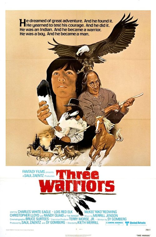 Смотреть фильм Три воина / Three Warriors (1977) онлайн в хорошем качестве SATRip