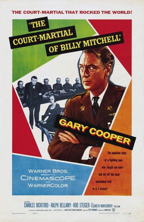 Смотреть фильм Трибунал Билли Митчелла / The Court-Martial of Billy Mitchell (1955) онлайн в хорошем качестве SATRip