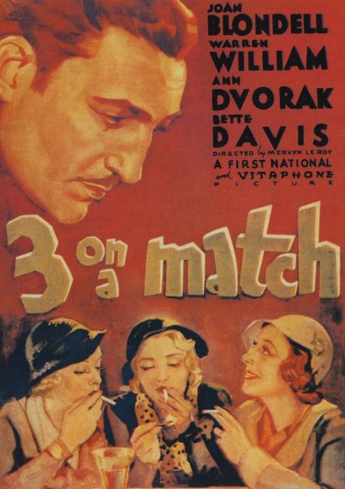Смотреть фильм Трое в паре / Three on a Match (1932) онлайн в хорошем качестве SATRip