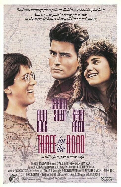 Смотреть фильм Трое в пути / Three for the Road (1987) онлайн в хорошем качестве SATRip
