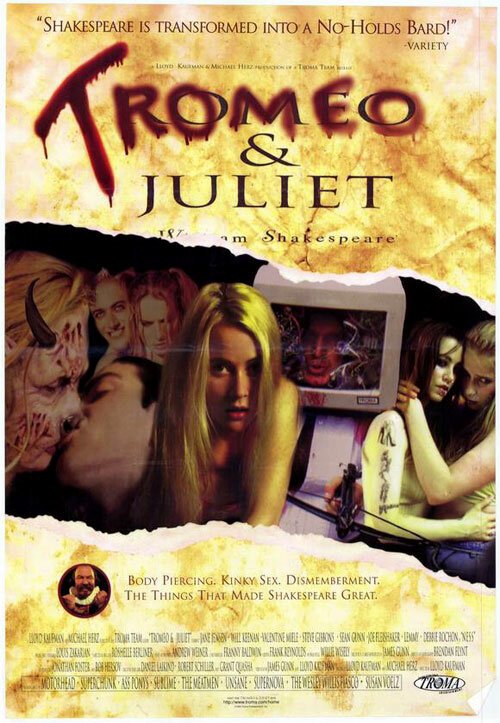 Смотреть фильм Тромео и Джульетта / Tromeo and Juliet (1996) онлайн в хорошем качестве HDRip