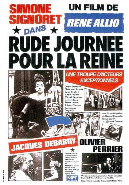 Смотреть фильм Трудный день королевы / Rude journée pour la reine (1973) онлайн в хорошем качестве SATRip