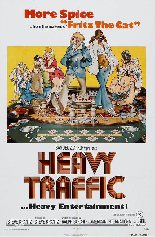 Смотреть фильм Трудный путь / Heavy Traffic (1973) онлайн в хорошем качестве SATRip